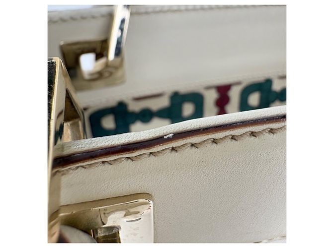 Bolso Tote Gucci Guccissima Blanco - vista 4