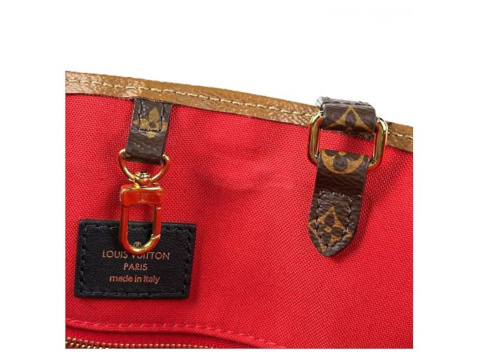 Borsa Tote Louis Vuitton OnTheGo GM Marrone - vista 9