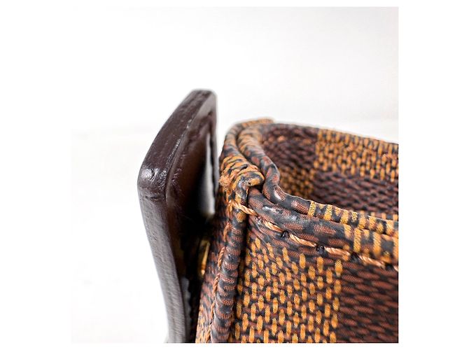 Bolso Tote Louis Vuitton Looping MM Castaño - vista 4