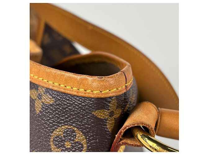 Borsa a tracolla Louis Vuitton Delightful MM Marrone - vista 4