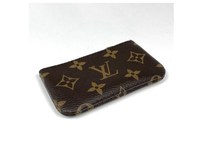 Louis Vuitton Pochette Clé Wallet/Coin Case Brown - view 2