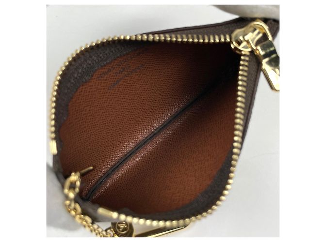 Louis Vuitton Pochette Clé Wallet/Coin Case Brown - view 4