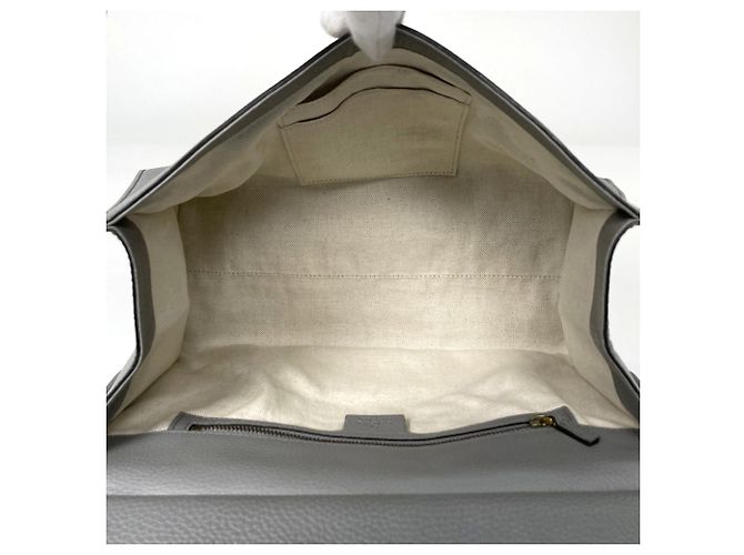 Borsa a mano in pelle Gucci GG Marmont 2-Way Grigio - vista 6