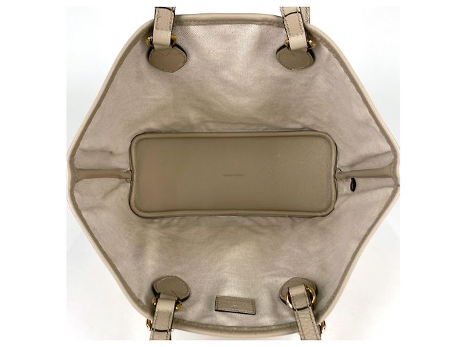 Borsa Tote Gucci Beige GG Supreme - vista 8