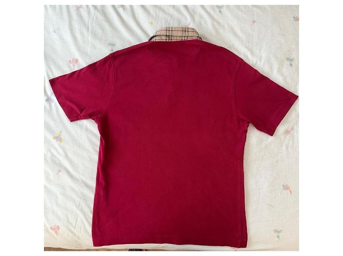 Polo Burberry Berrysty Vermelho - vista 5