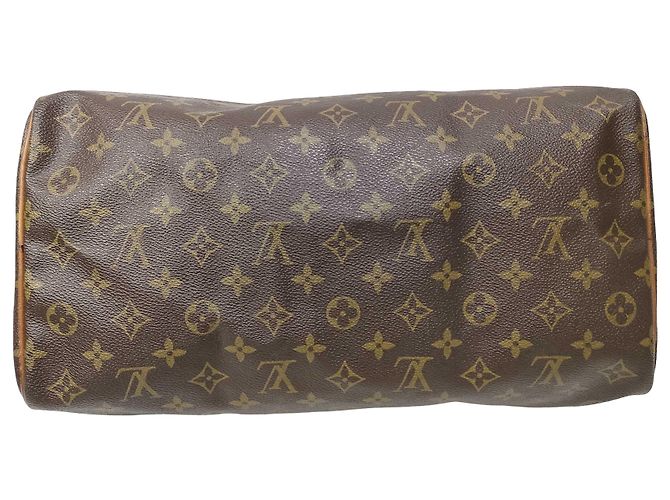 Louis Vuitton Speedy Monogram 35 Marrone - vista 3