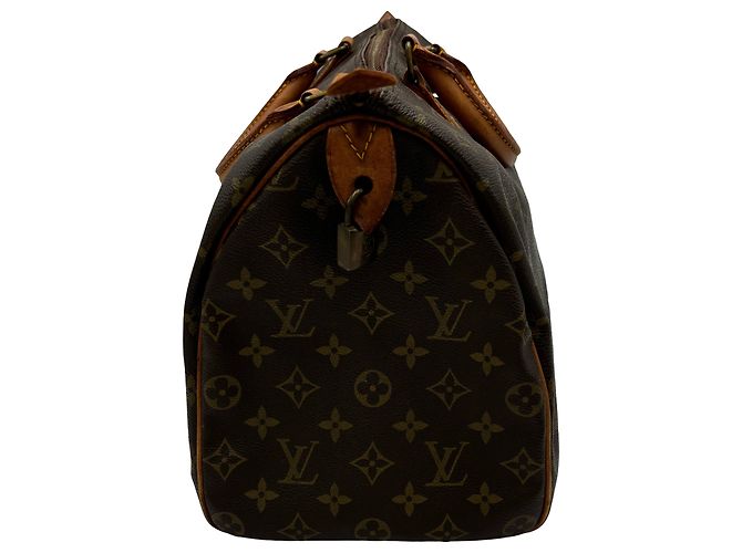 Louis Vuitton Speedy Monogram 35 Marrone - vista 5
