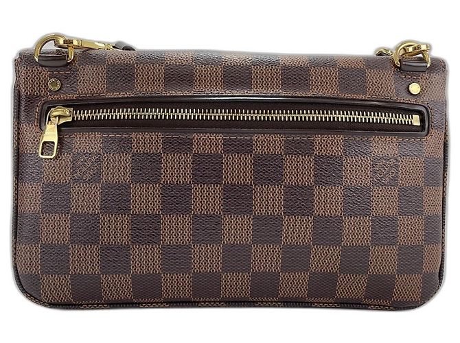 Bolsa de Ombro Louis Vuitton Hoxton PM Marrom - vista 2