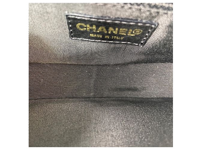 Borsa a tracolla Chanel Chocolate Bar - Black Nero - vista 13