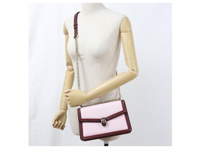 Bulgari Bvlgari Serpenti Forever Shoulder Bag Pink - view 8