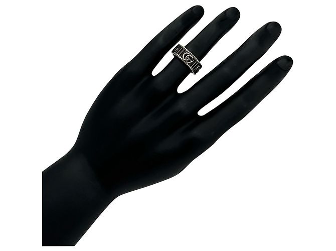 GUCCI Double G Band Ring Silber - Ansicht 2