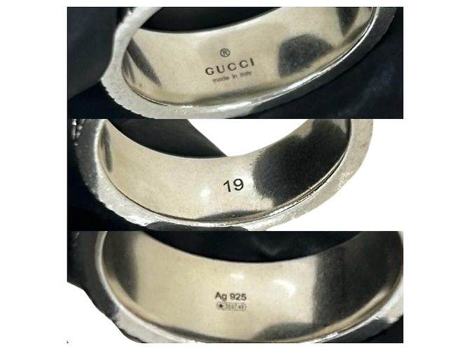GUCCI Double G Band Ring Silber - Ansicht 3