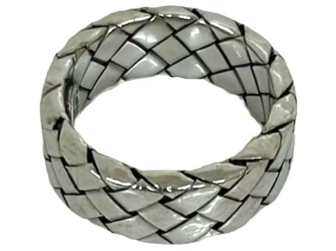 Anello Bottega Veneta Intrecciato in argento sterling 925 - vista 5