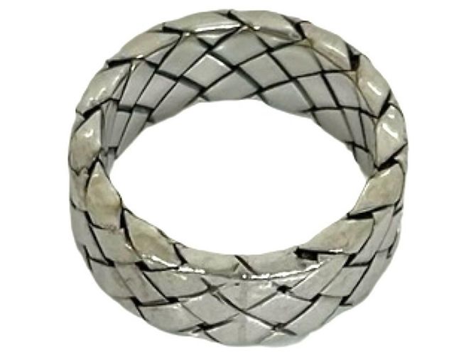 Anello Bottega Veneta Intrecciato in argento sterling 925 - vista 6