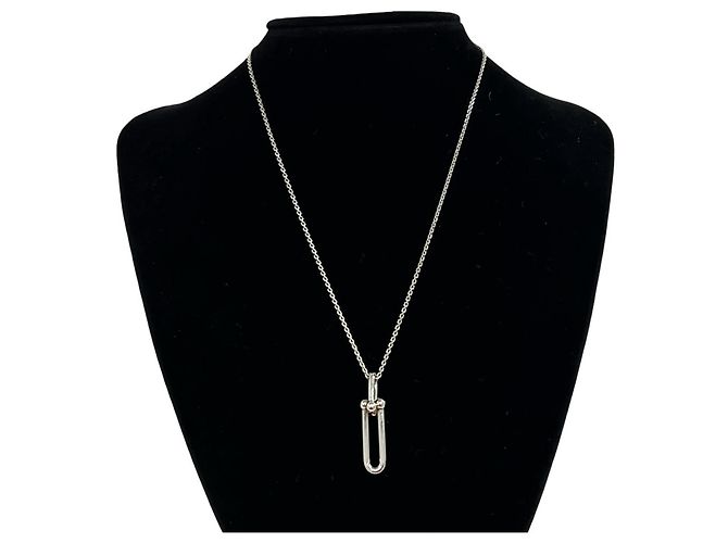Tiffany & Co Collana Tiffany HardWear Link in argento - vista 2