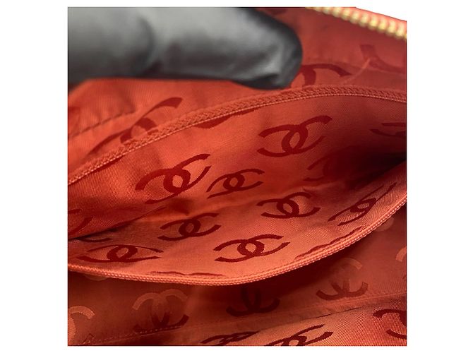 Borsa Chanel Coco Mark Hardware Wild Stitch Rosso - vista 10