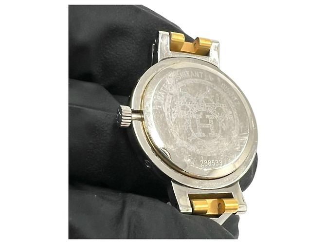 Hermès HERMES Vintage Clipper Quartz Armbanduhr - Ansicht 5