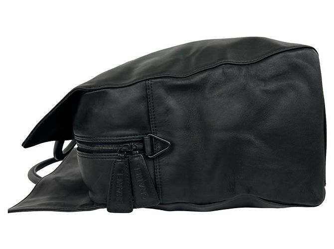 Borsa a mano in pelle Chanel Coco Mark Nero - vista 5