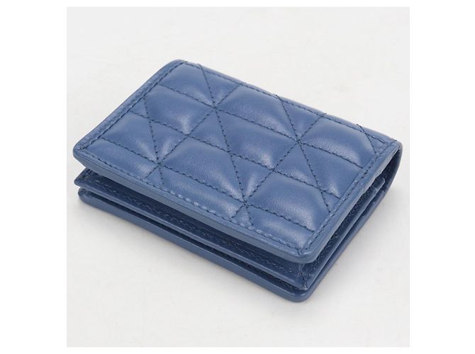 Cartera bi-fold Gucci en azul - vista 2