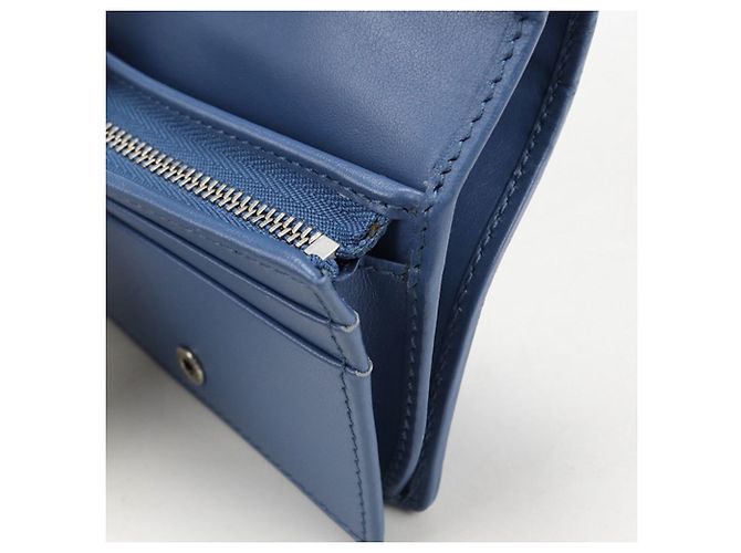 Cartera bi-fold Gucci en azul - vista 6