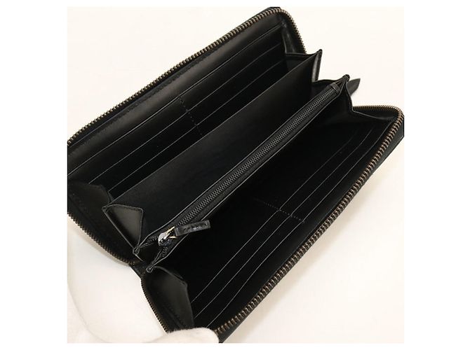 Marmont Cartera larga Gucci de piel negra Negro - vista 3