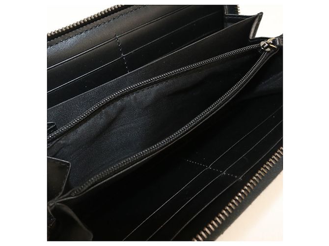 Marmont Cartera larga Gucci de piel negra Negro - vista 4
