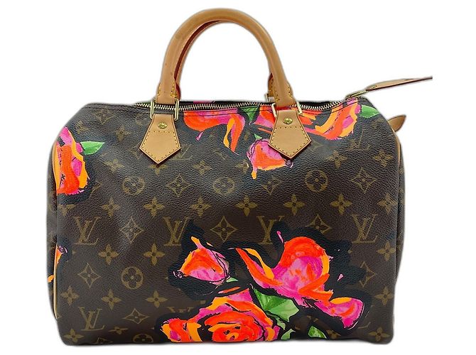 Bolso Louis Vuitton Speedy 30 Castaño - vista 2