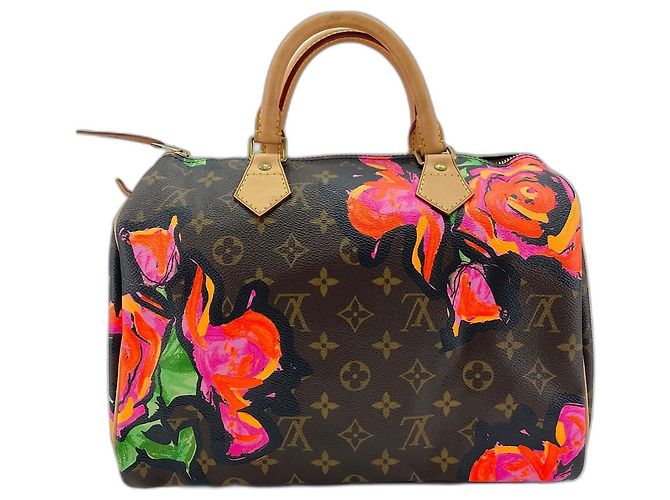 Bolso Louis Vuitton Speedy 30 Castaño - vista 3