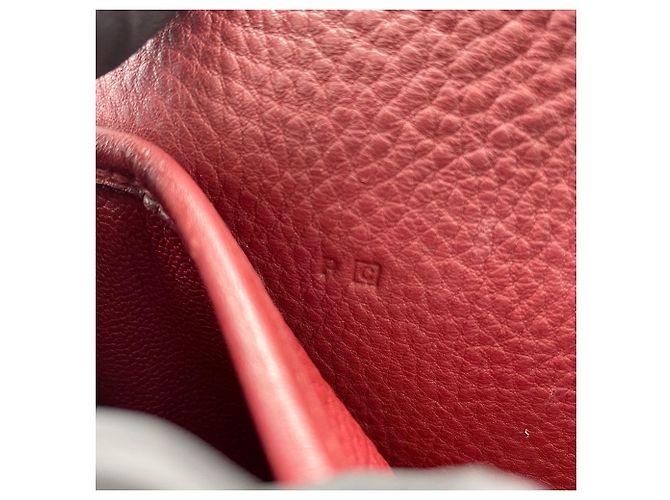 Hermès Borsa a tracolla Hermes Christine Rosso Bordò - vista 15