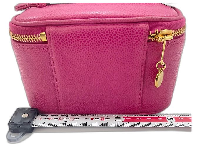 Borsa Chanel rosa - vista 3