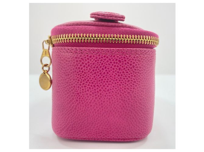 Borsa Chanel rosa - vista 4