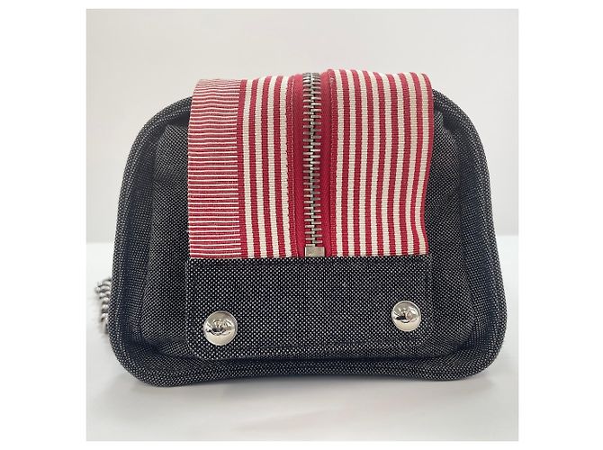 Bolso de hombro Chanel Cruise Line Navy Azul marino - vista 5
