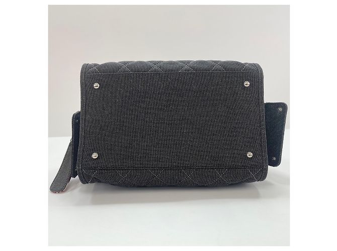 Bolso de hombro Chanel Cruise Line Navy Azul marino - vista 7