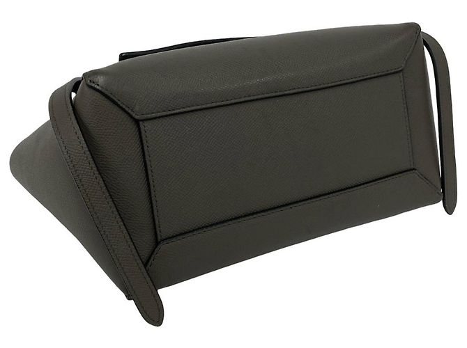Céline Borsa a mano Celine Belt Bag Micro in pelle Marrone - vista 7