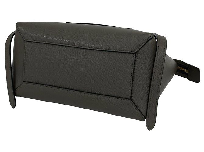Céline Borsa a mano Celine Belt Bag Micro in pelle Marrone - vista 8