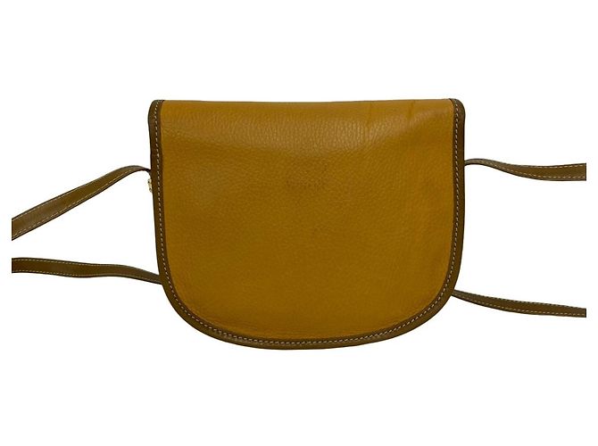 Loewe Vintage Anagram Logo Hardware Mini-Schultertasche aus Leder Braun - Ansicht 3