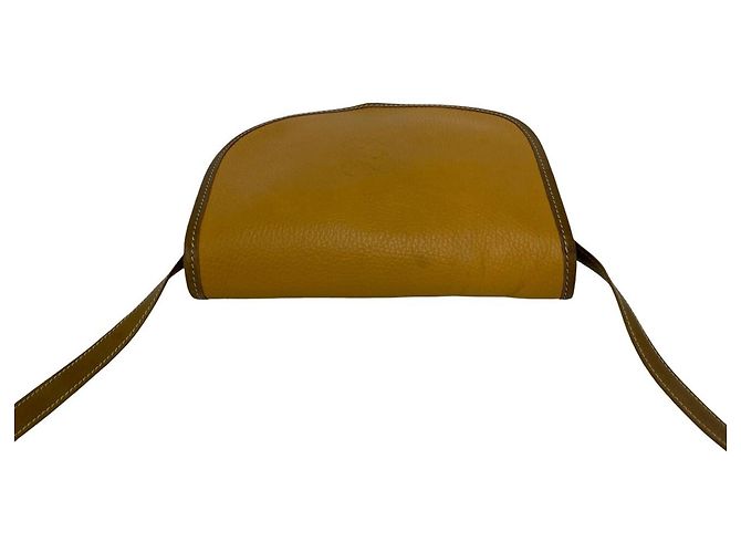 Loewe Vintage Anagram Logo Hardware Mini-Schultertasche aus Leder Braun - Ansicht 4