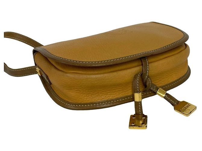 Loewe Vintage Anagram Logo Hardware Mini-Schultertasche aus Leder Braun - Ansicht 7