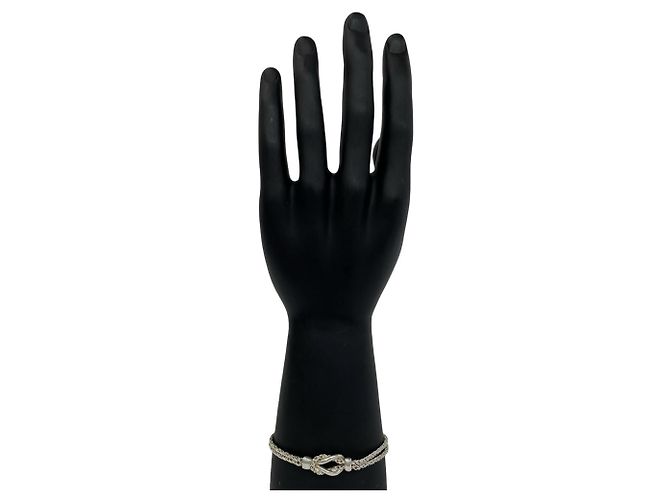 Tiffany & Co Bracciale Tiffany Double Rope Center Knot Argento - vista 2