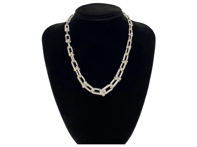 Tiffany & Co Collana Tiffany HardWear a maglie graduate Argento - vista 2