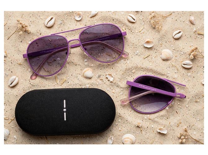 Italia Independent Occhiali da sole Aviator Rosa Fuschia - vista 15