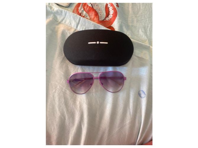 Italia Independent Occhiali da sole Aviator Rosa Fuschia - vista 4