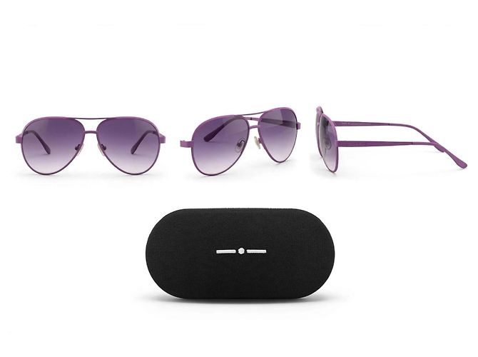 Italia Independent Occhiali da sole Aviator Rosa Fuschia - vista 9