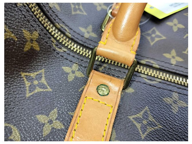 Louis Vuitton Keepall Monogram Canvas 60 Marrone - vista 7