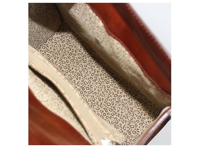 Cartier Panthère Leather Marrone - vista 5