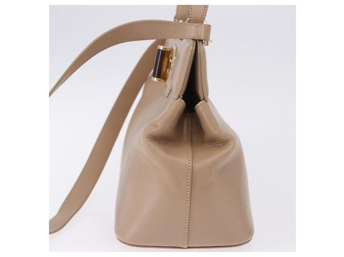 Bulgari Bvlgari Isabella Rossellini Leather Medium Beige - vista 3