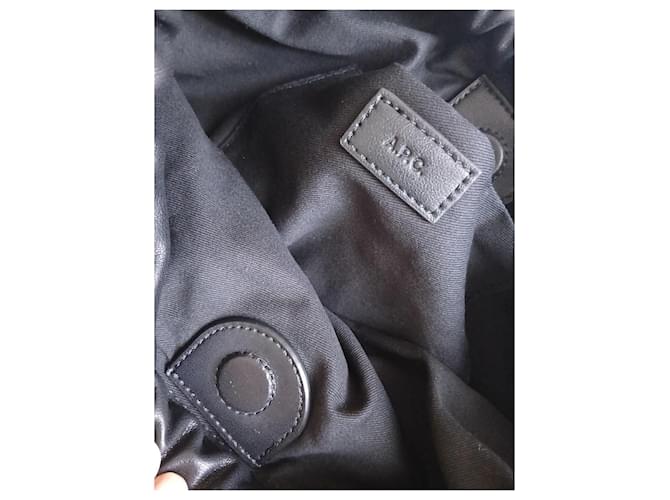 Apc Borsa a mano A.P.C. Ninon Nero - vista 8