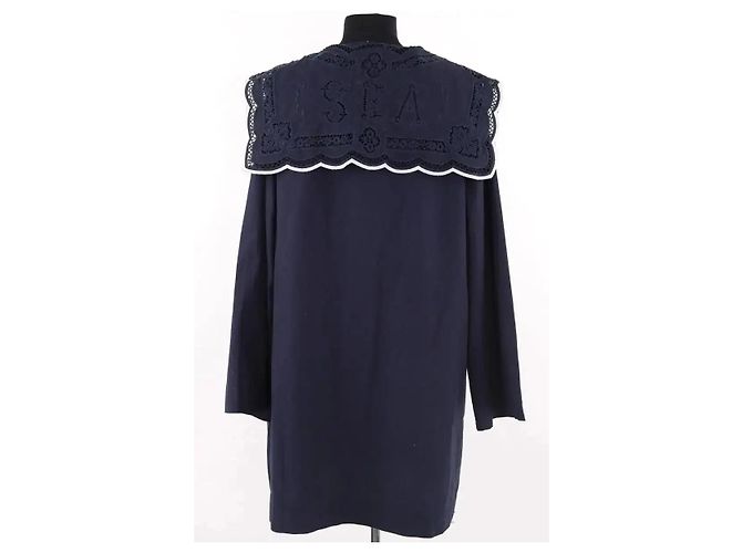 Roseanna Abito blu navy - vista 4