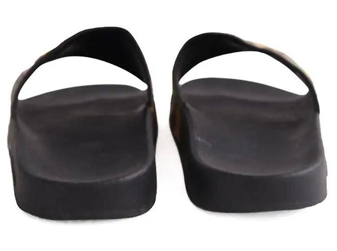 Sandali Gucci in gomma neri Nero - vista 2