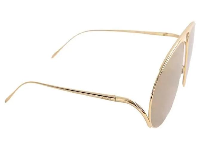 Loewe Sonnenbrille aus Metall gold Golden - Ansicht 2